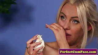 British babe cocksucks of voyeur fixture